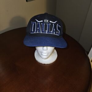 Dallas TX Navy Blue Cap